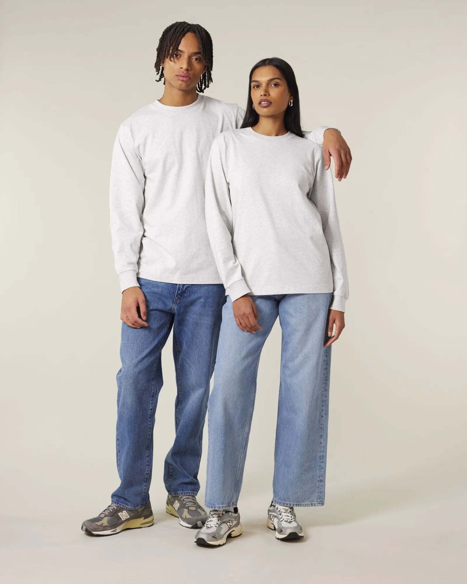 T-Shirt langarm Bio-Baumwolle Stanley/Stella Freestyler zum Personalisieren - 25