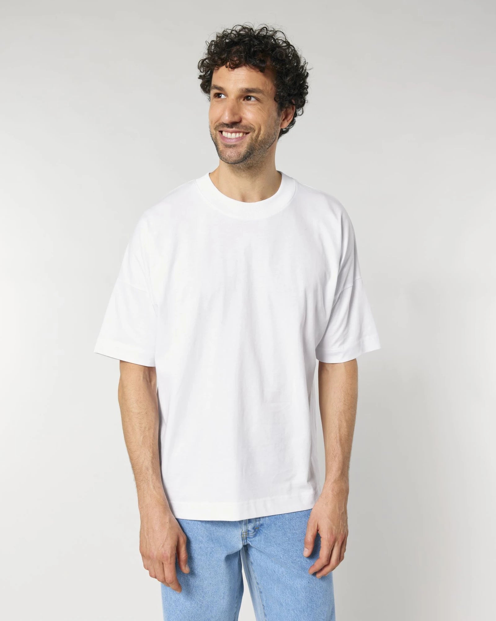 T-Shirt Bio-Baumwolle Stanley/Stella Blaster zum Personalisieren - Weiß