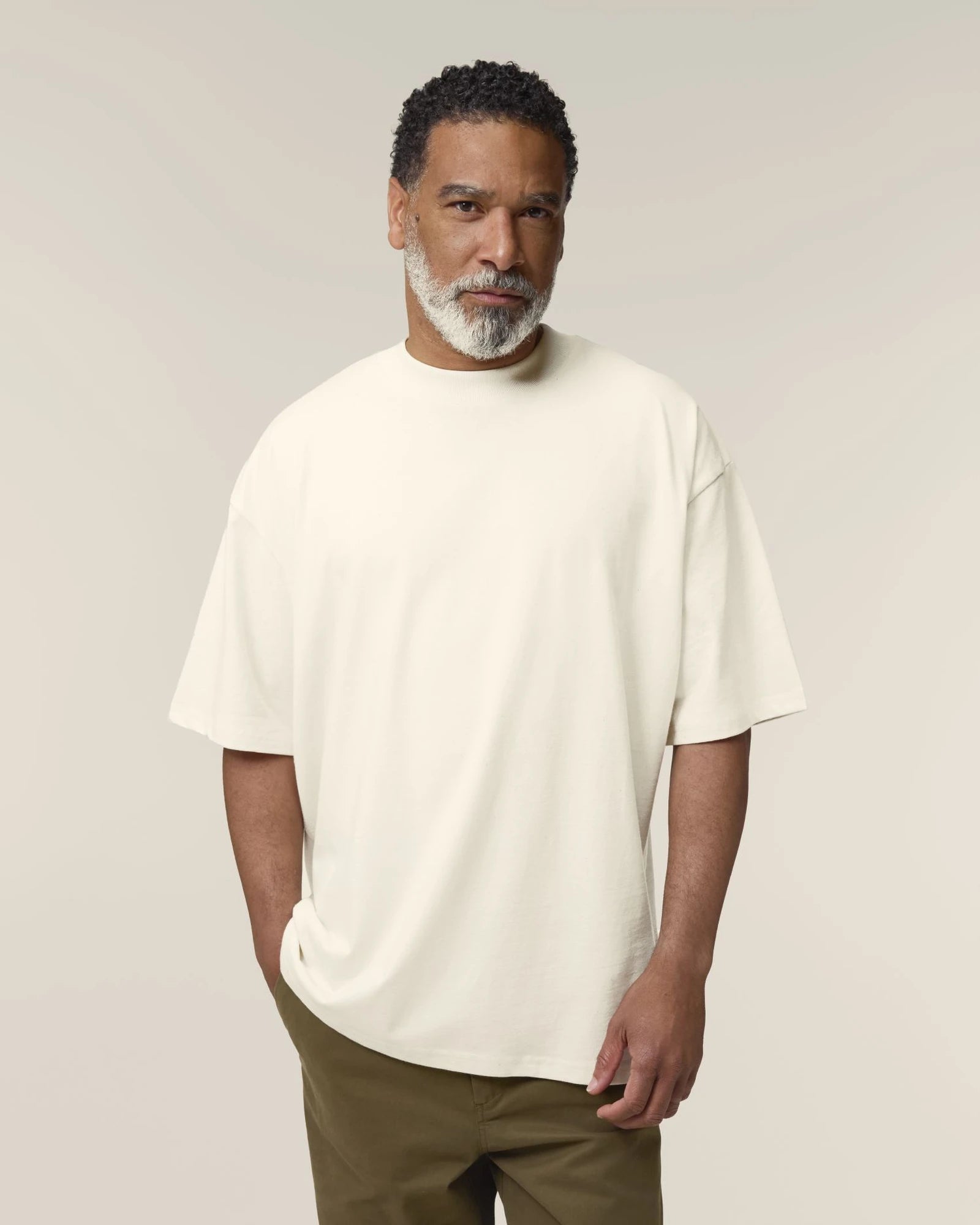 T-Shirt Bio-Baumwolle Stanley/Stella Blaster 2.0 zum Personalisieren - Naturroh