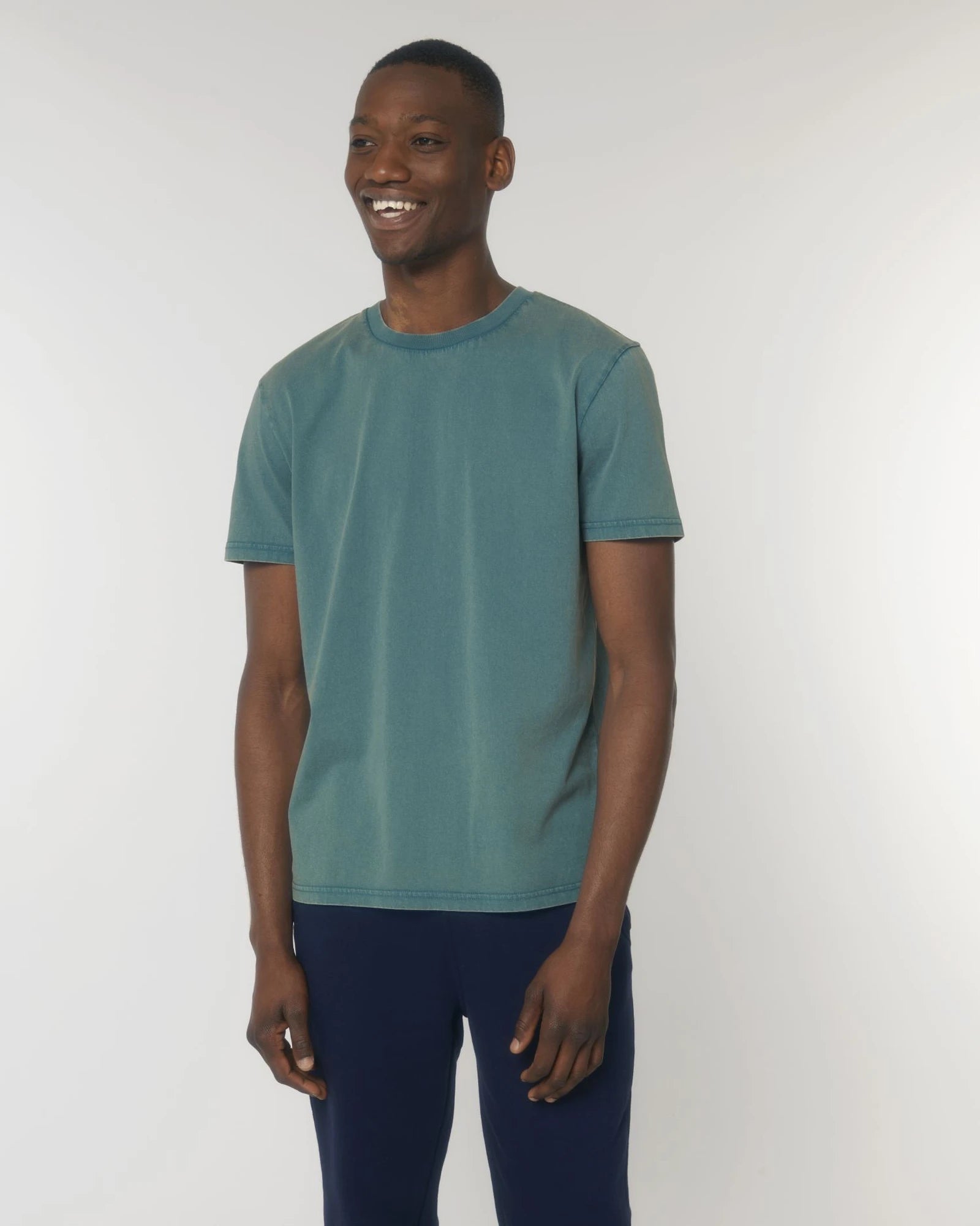 T-Shirt Bio-Baumwolle Stanley/Stella Crafter Vintage zum Personalisieren - G. Gefärbt Hydro