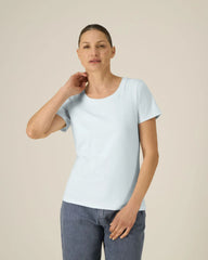 T-Shirt Bio-Baumwolle Stanley/Stella Expresser 2.0 zum Personalisieren - Blaues Eis