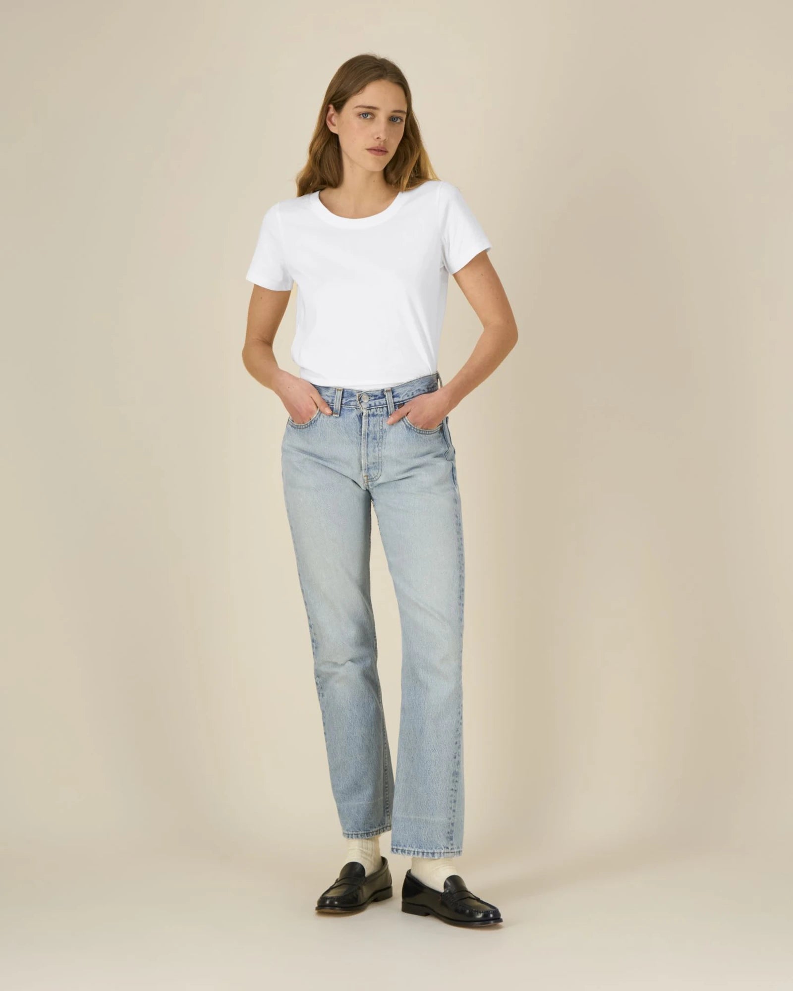 T-Shirt Bio-Baumwolle Stanley/Stella Expresser 2.0 zum Personalisieren - Weiß