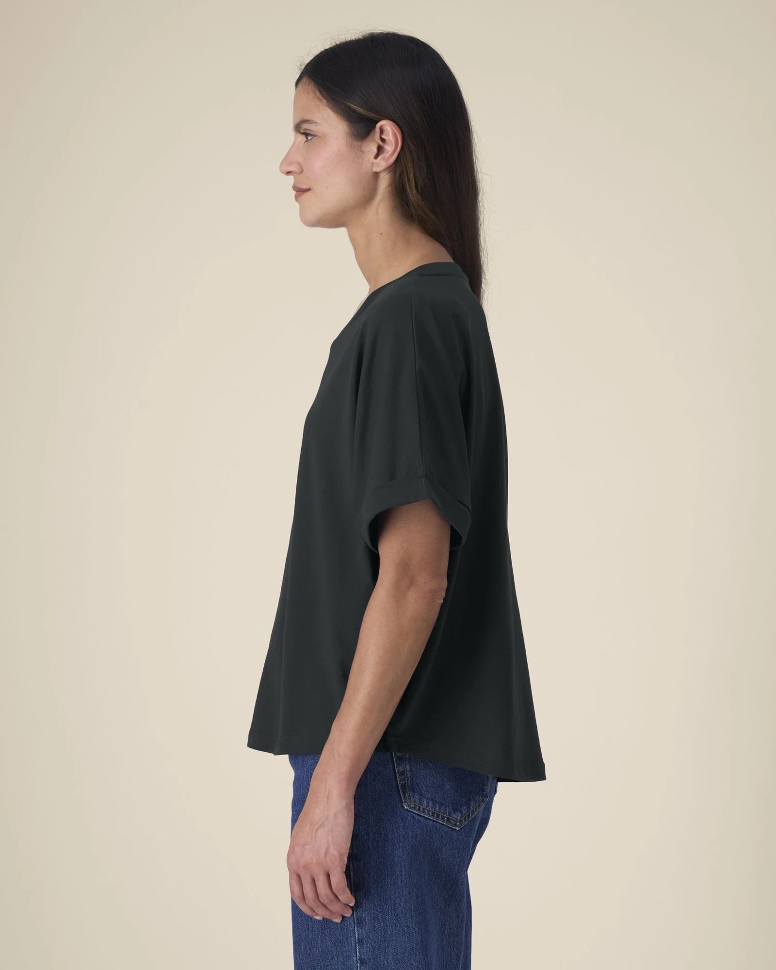 T-Shirt Oversized Bio-Baumwolle Stanley/Stella Collider zum Personalisieren - 1