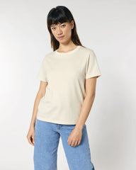 T-Shirt langarm Bio-Baumwolle Stanley/Stella Muser zum Personalisieren - Naturroh