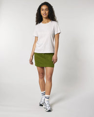 T-Shirt langarm Bio-Baumwolle Stanley/Stella Muser zum Personalisieren - Kühles Melange Grau