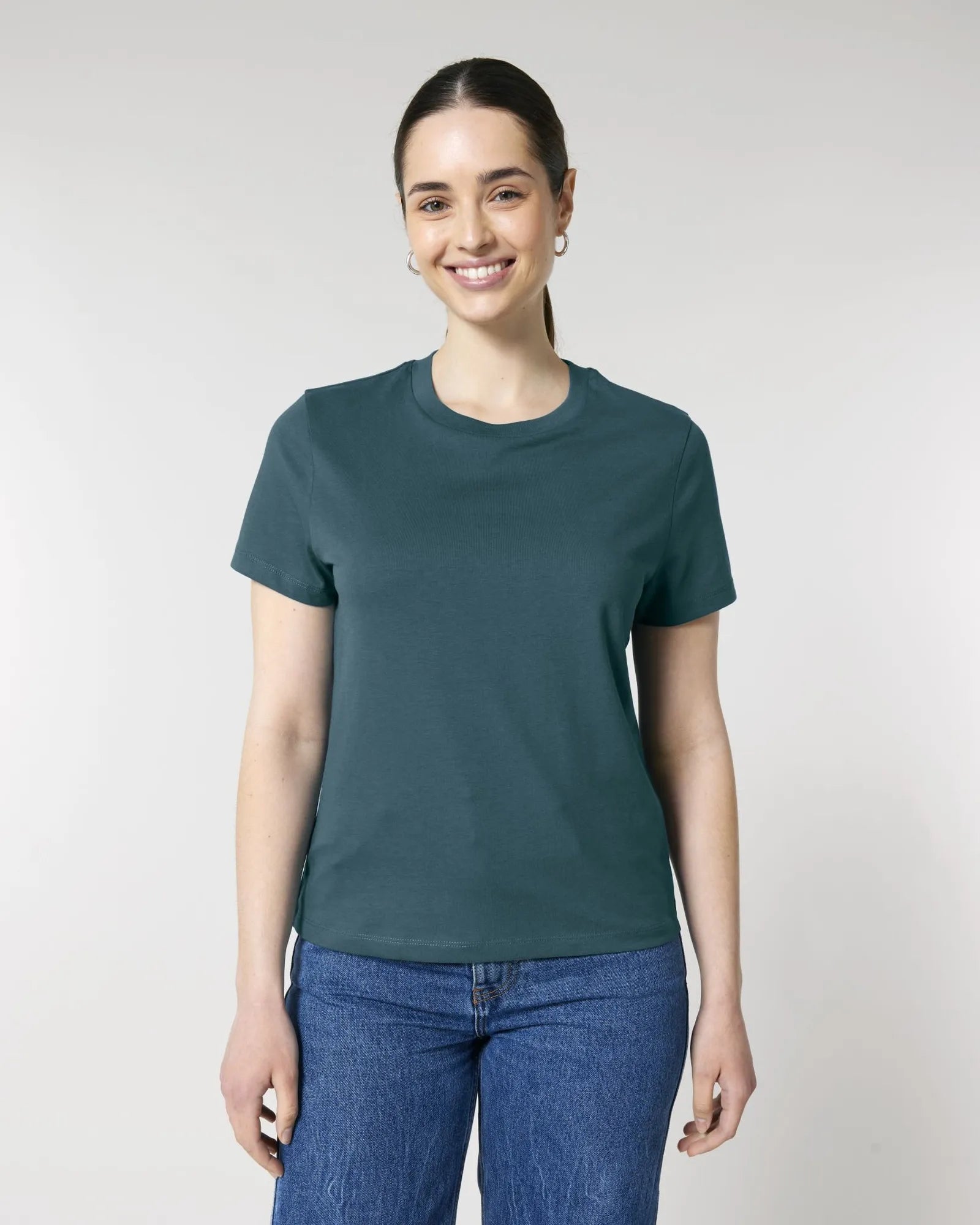 T-Shirt langarm Bio-Baumwolle Stanley/Stella Muser zum Personalisieren - Sternengucker