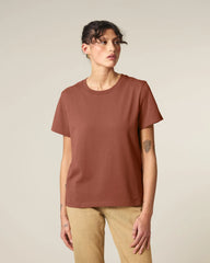 T-Shirt langarm Bio-Baumwolle Stanley/Stella Muser zum Personalisieren - Heritage Brown