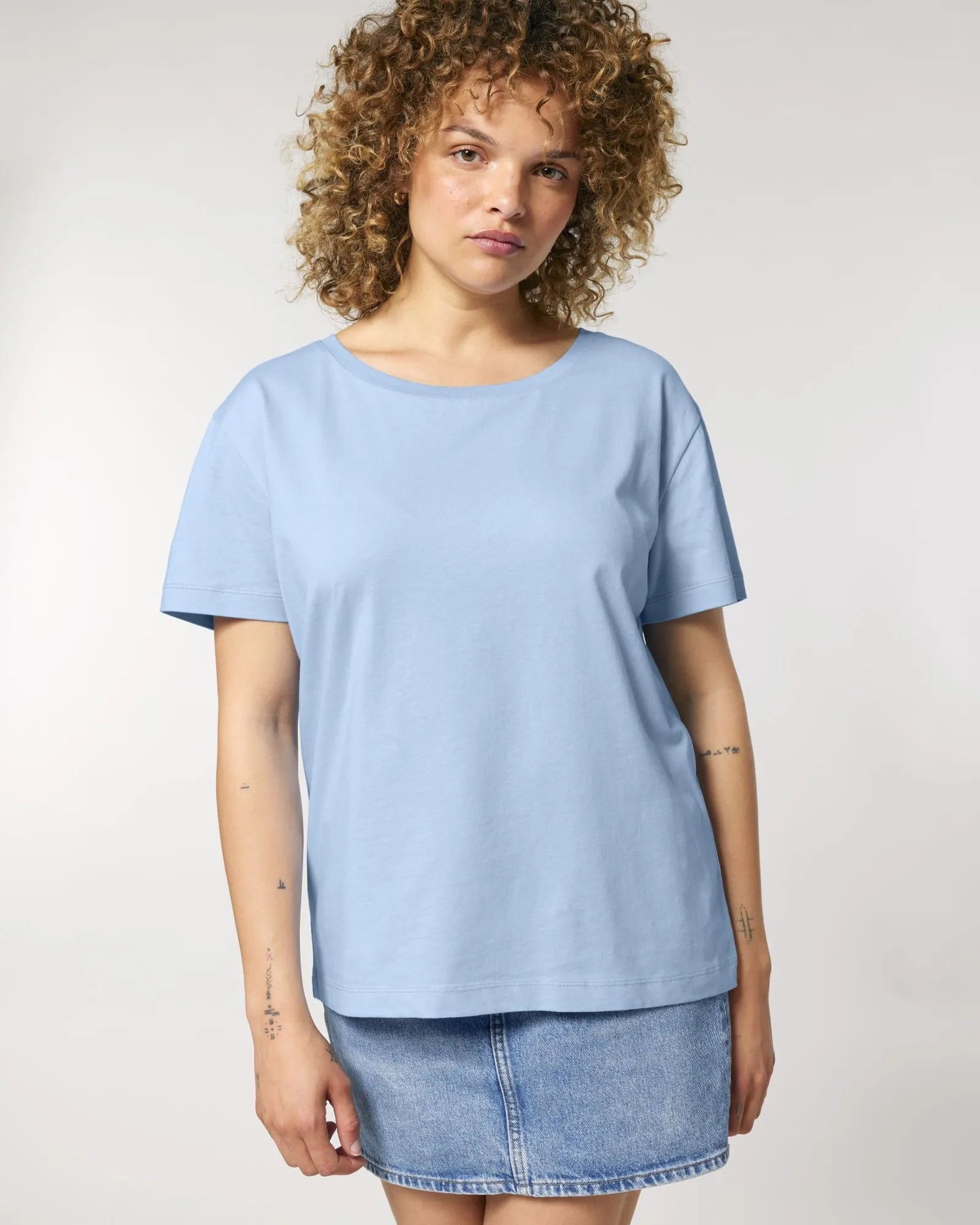 T-Shirt Bio-Baumwolle Stanley/Stella Serena zum Personalisieren - Blaue Seele