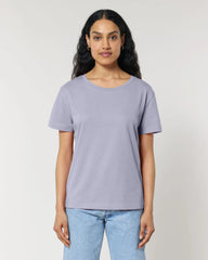 T-Shirt Bio-Baumwolle Stanley/Stella Serena zum Personalisieren - Lavendel