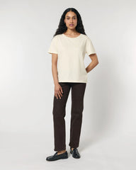 T-Shirt Bio-Baumwolle Stanley/Stella Serena zum Personalisieren - Naturroh
