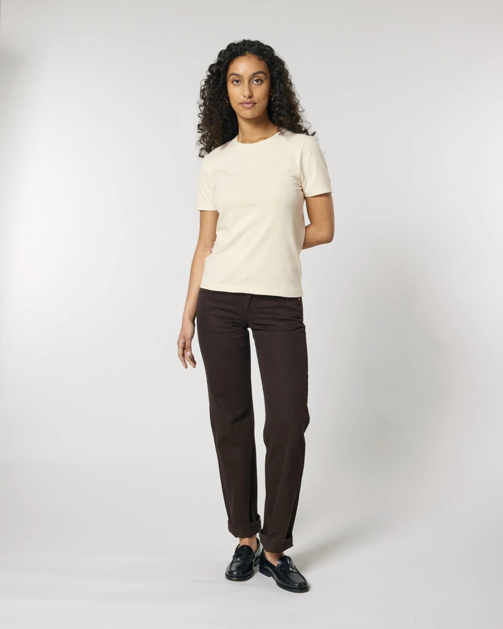T-Shirt Bio-Baumwolle Stanley/Stella Ella zum Personalisieren - Naturroh