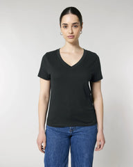T-Shirt Bio-Baumwolle Stanley/Stella Isla zum Personalisieren - Schwarz