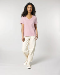 T-Shirt Bio-Baumwolle Stanley/Stella Isla zum Personalisieren - Baumwollrosa
