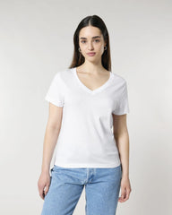 T-Shirt Bio-Baumwolle Stanley/Stella Isla zum Personalisieren - Weiß