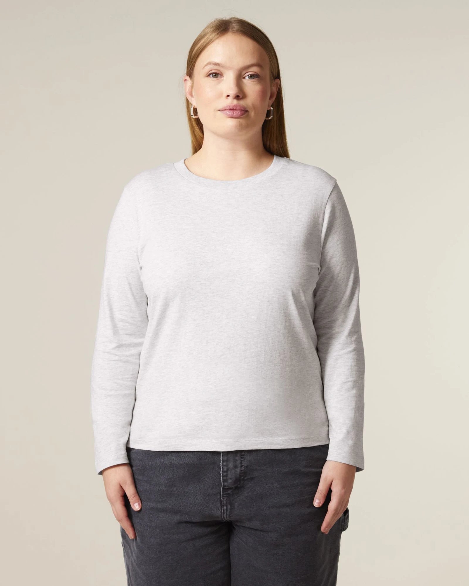 T-Shirt langarm Bio-Baumwolle Stanley/Stella Muser zum Personalisieren - 12