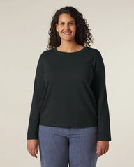 T-Shirt langarm Bio-Baumwolle Stanley/Stella Muser zum Personalisieren - 1