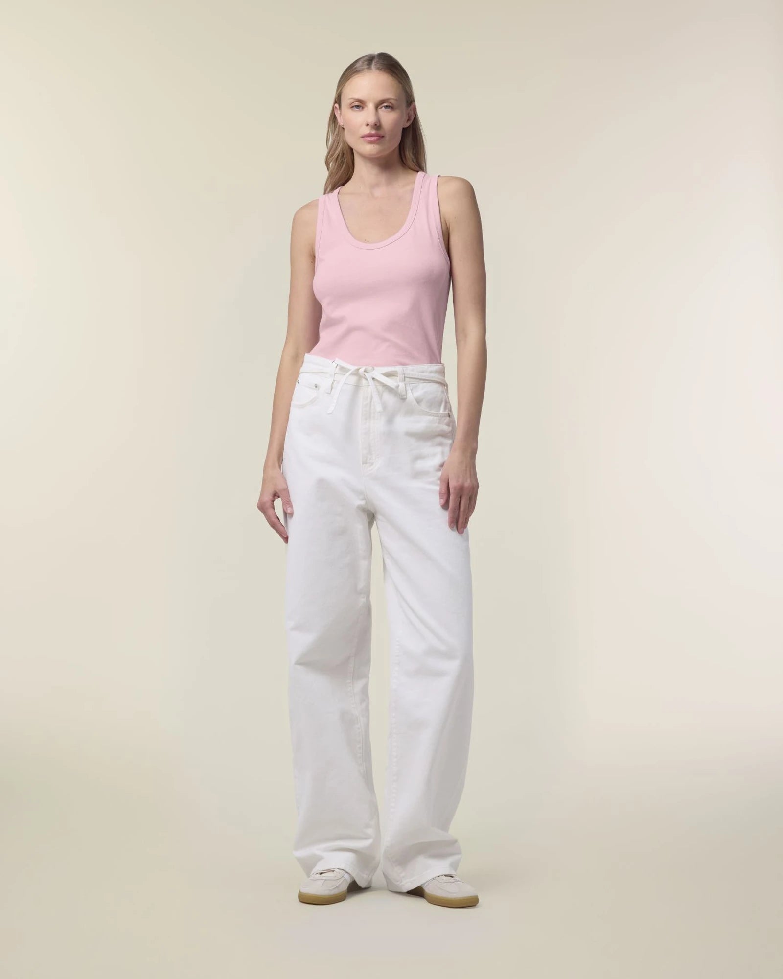 Damen Tanktop Bio-Baumwolle Stanley/Stella Ava zum Personalisieren - Baumwollrosa
