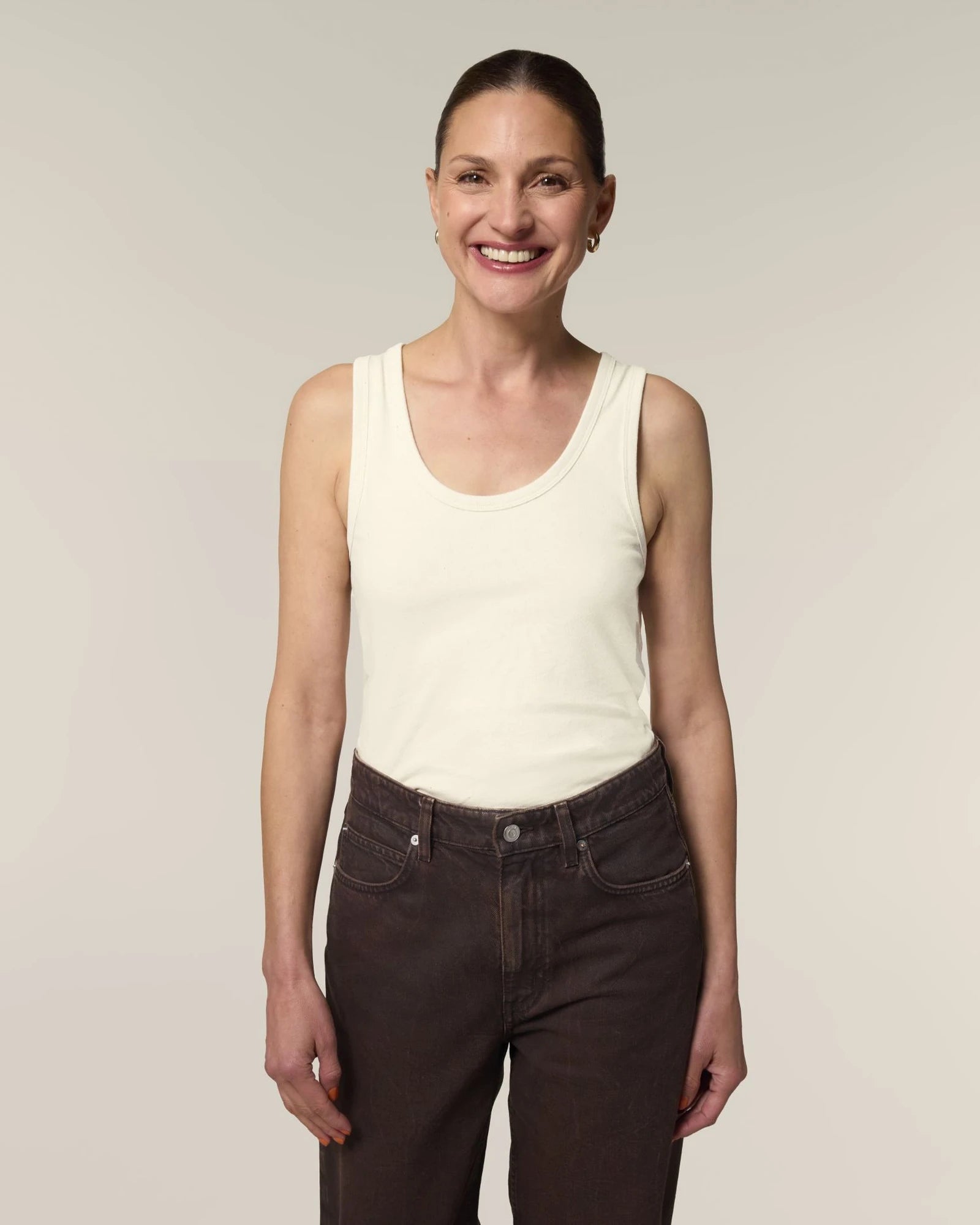 Damen Tanktop Bio-Baumwolle Stanley/Stella Ava zum Personalisieren - Naturroh