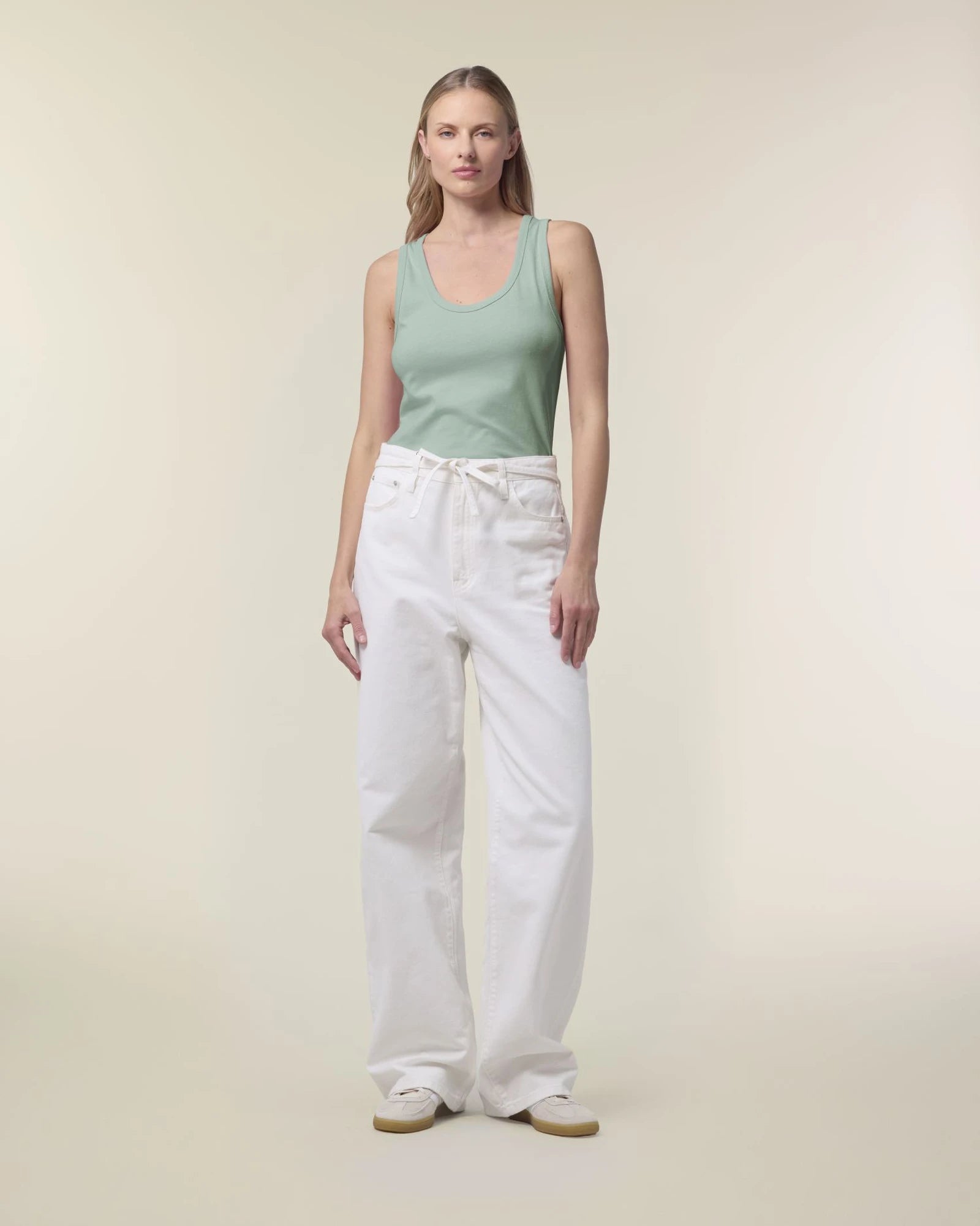Damen Tanktop Bio-Baumwolle Stanley/Stella Ava zum Personalisieren - Aloe