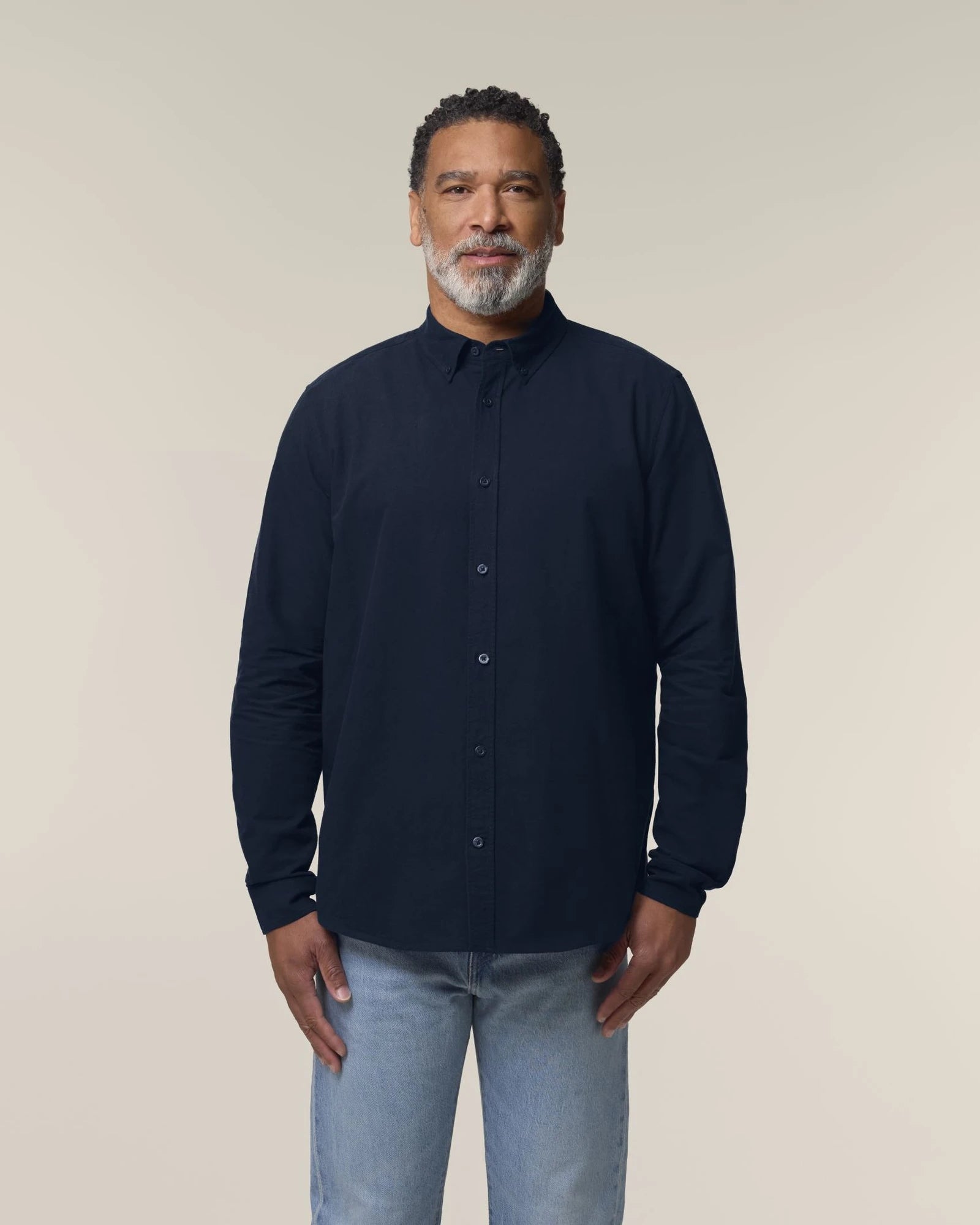 Hemd Bio-Baumwolle Stanley/Stella Oxford zum Personalisieren - 4