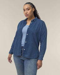 Denim Shirt Medium Fit Stanley/Stella zum Personalisieren - 4