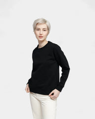 Angerautes Damen-Sweatshirt Made in France zum Personalisieren - 5