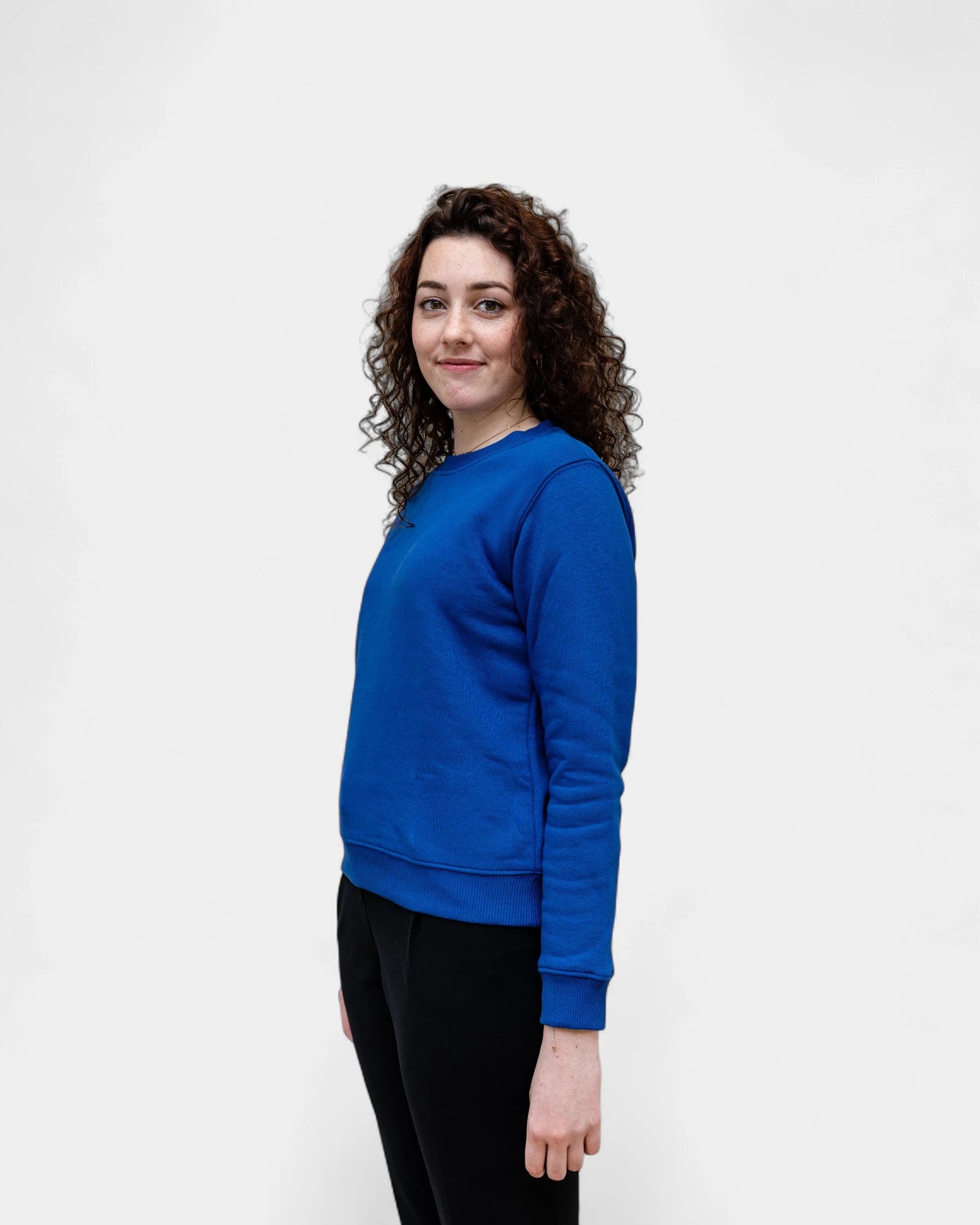 Angerautes Damen-Sweatshirt Made in France zum Personalisieren - 18