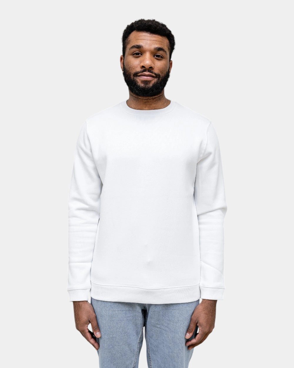 Angerautes Herren-Sweatshirt Made in France zum Personalisieren - 3