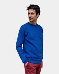 Angerautes Herren-Sweatshirt Made in France zum Personalisieren - 4