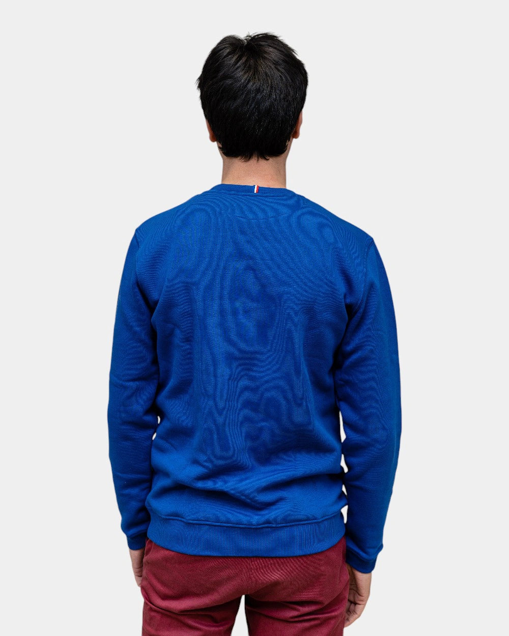 Angerautes Herren-Sweatshirt Made in France zum Personalisieren - 5