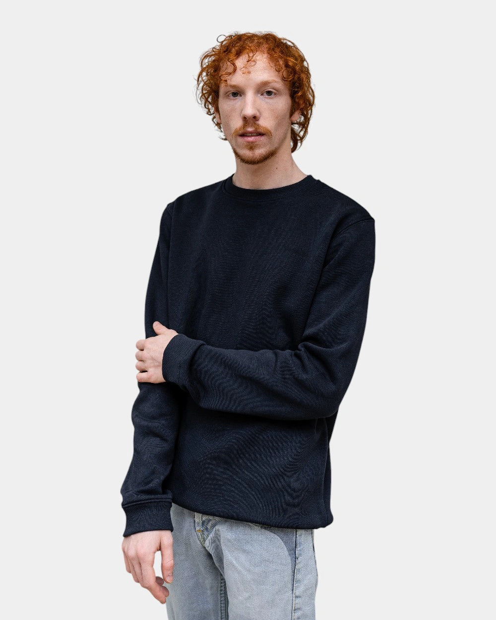 Angerautes Herren-Sweatshirt Made in France zum Personalisieren - 8