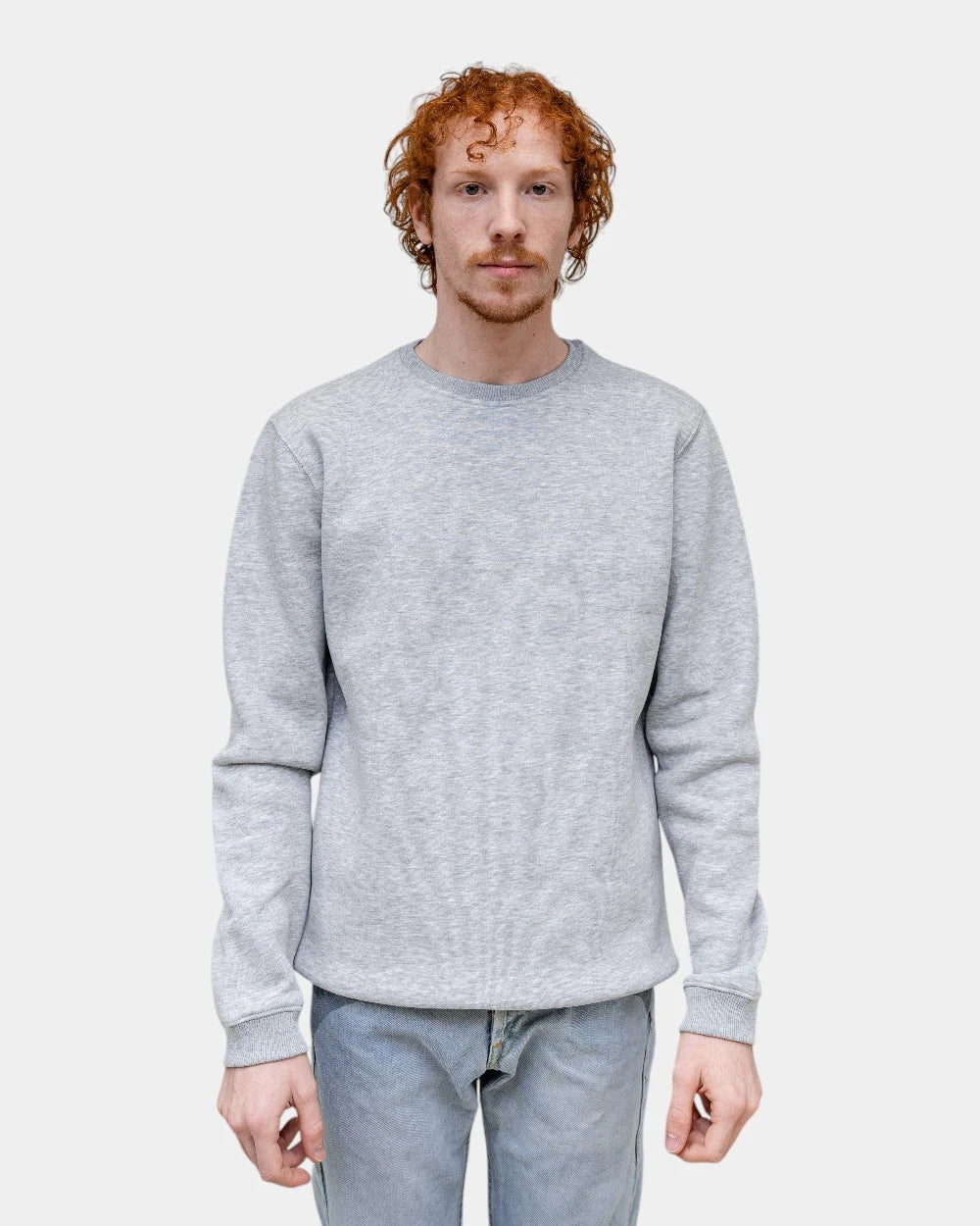 Angerautes Herren-Sweatshirt Made in France zum Personalisieren - 15