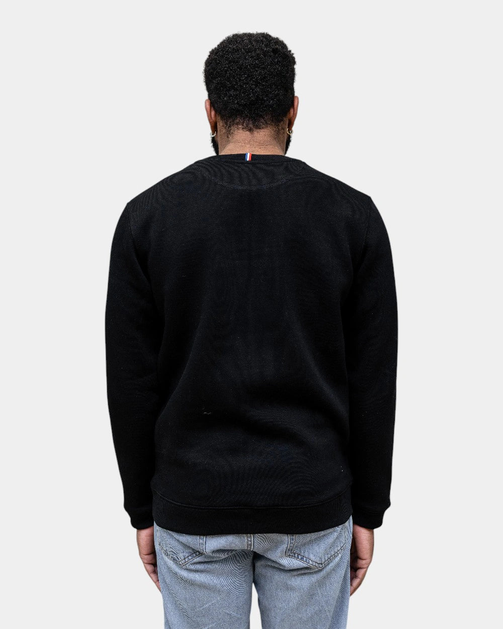 Angerautes Herren-Sweatshirt Made in France zum Personalisieren - 17