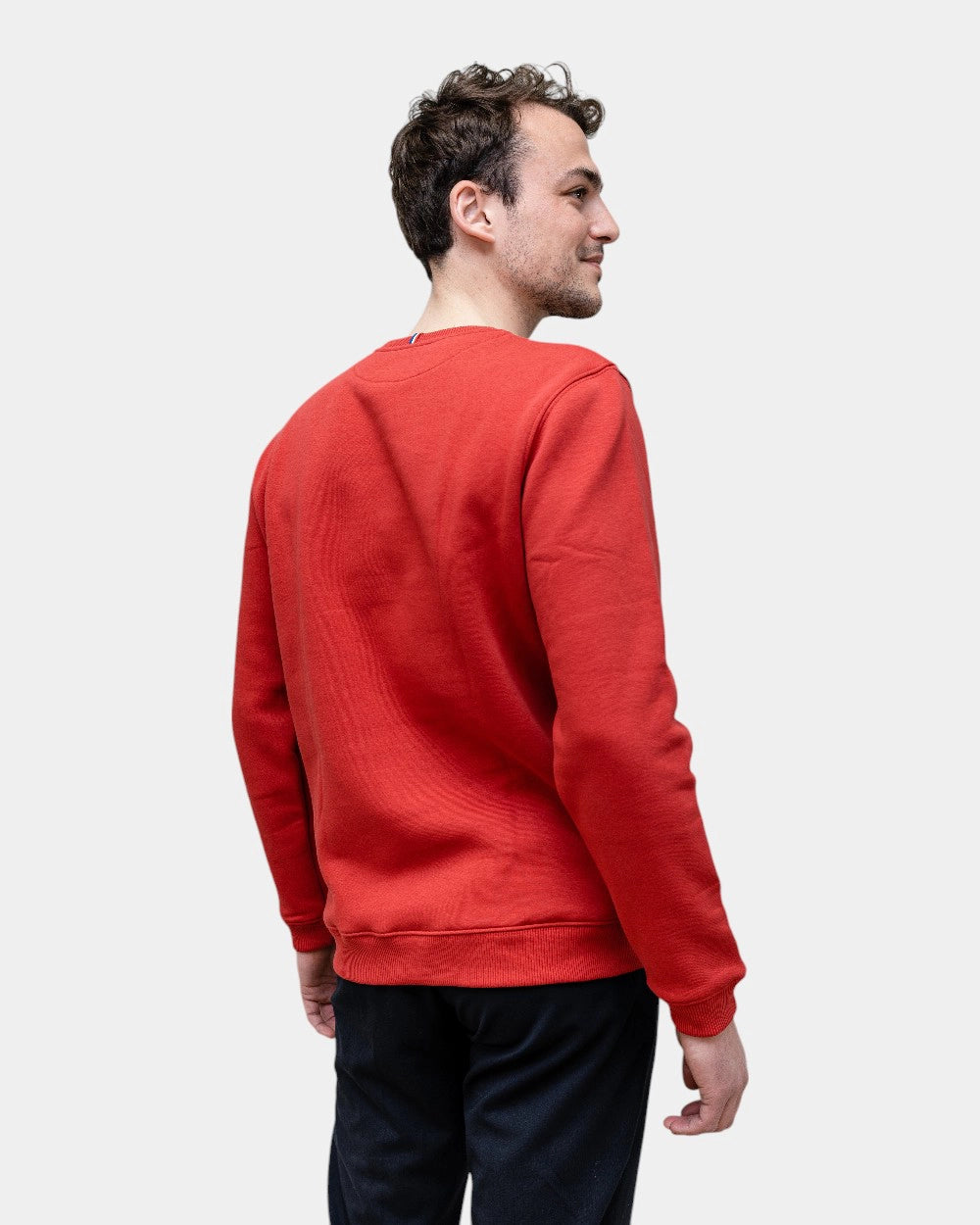Angerautes Herren-Sweatshirt Made in France zum Personalisieren - 22