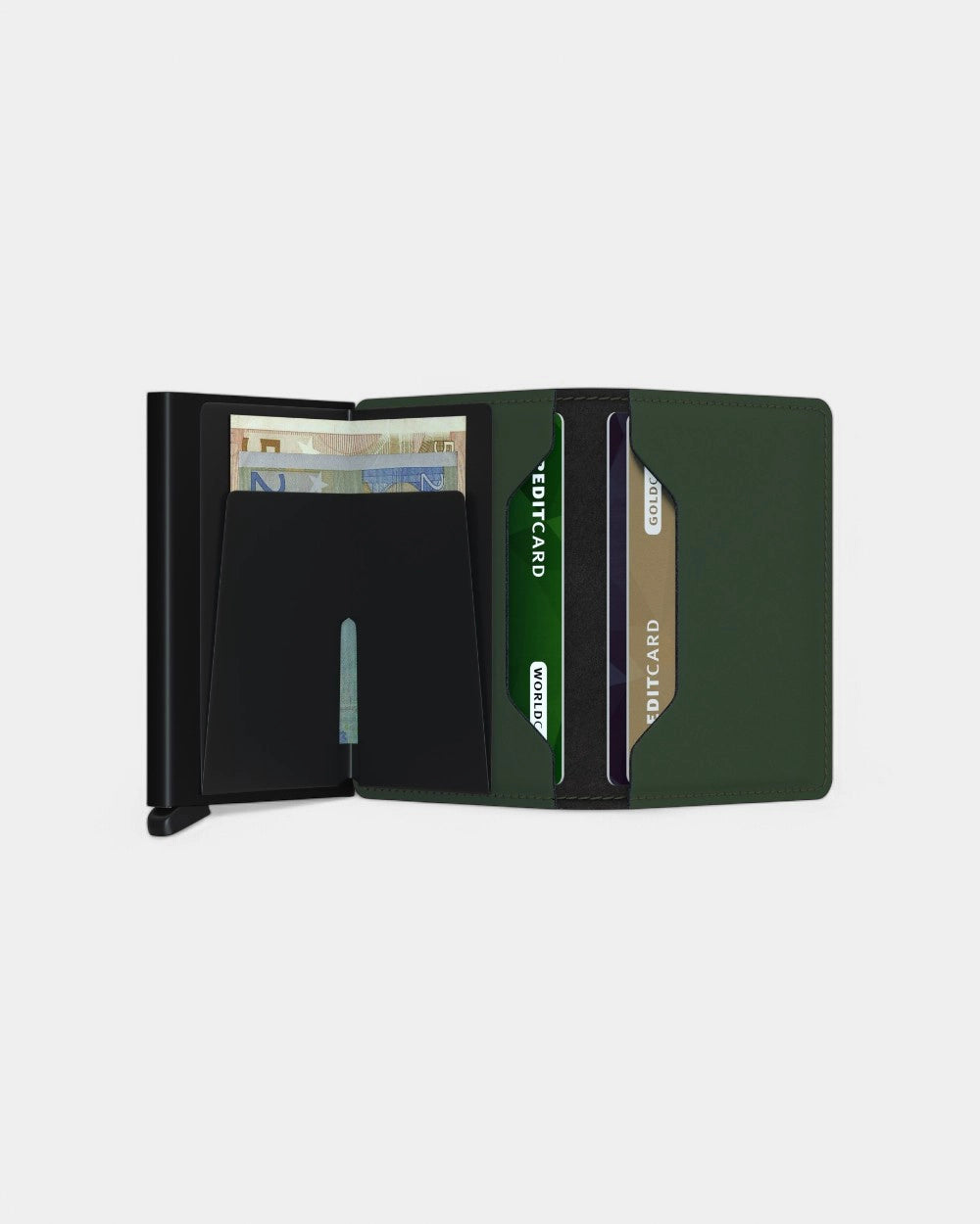 Geldbörse Slimwallet aus Leder zum Personalisieren - 18