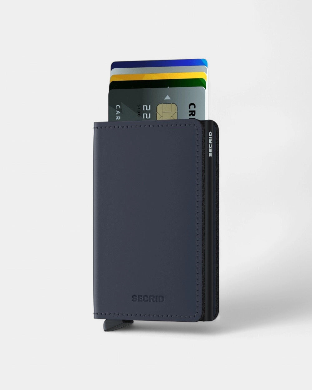 Geldbörse Slimwallet aus Leder zum Personalisieren - 20