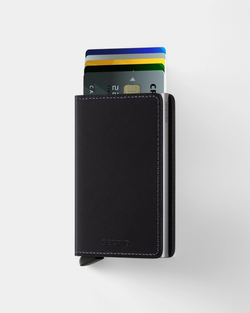Geldbörse Slimwallet aus Leder zum Personalisieren - 25