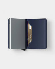 Geldbörse Slimwallet aus Leder zum Personalisieren