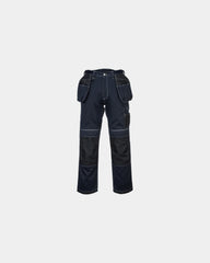 Pantalon Holster PW3 Portwest zum Personalisieren - Marineblau-Schwarz