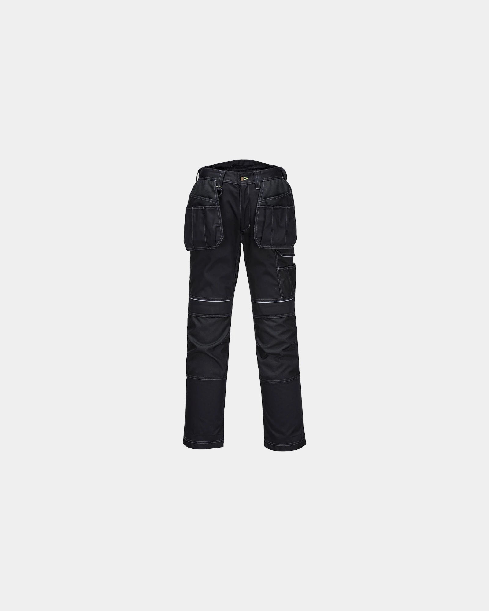 Pantalon Holster PW3 Portwest zum Personalisieren - Schwarz-Himmelblau