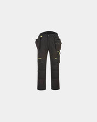 Pantalon Holster WX3 Eco Stretch zum Personalisieren - Schwarz-Himmelblau
