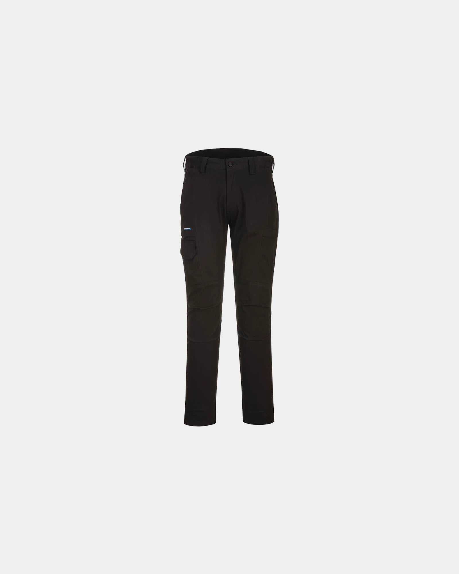 Pantalon Cargo Seratex Stretch Portwest zum Personalisieren - Schwarz-Himmelblau