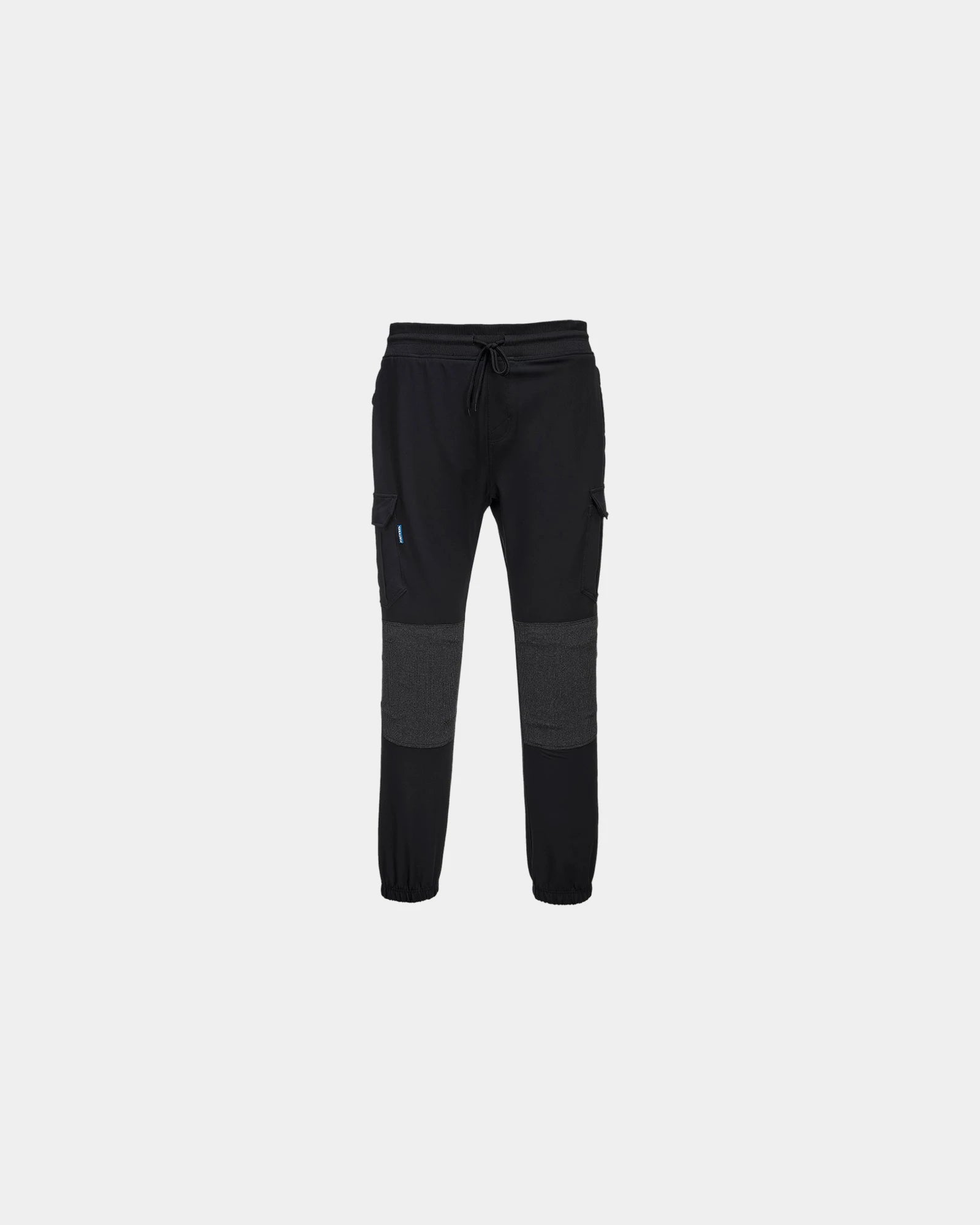 Pantalon Flexi KX3 zum Personalisieren - Schwarz-Himmelblau