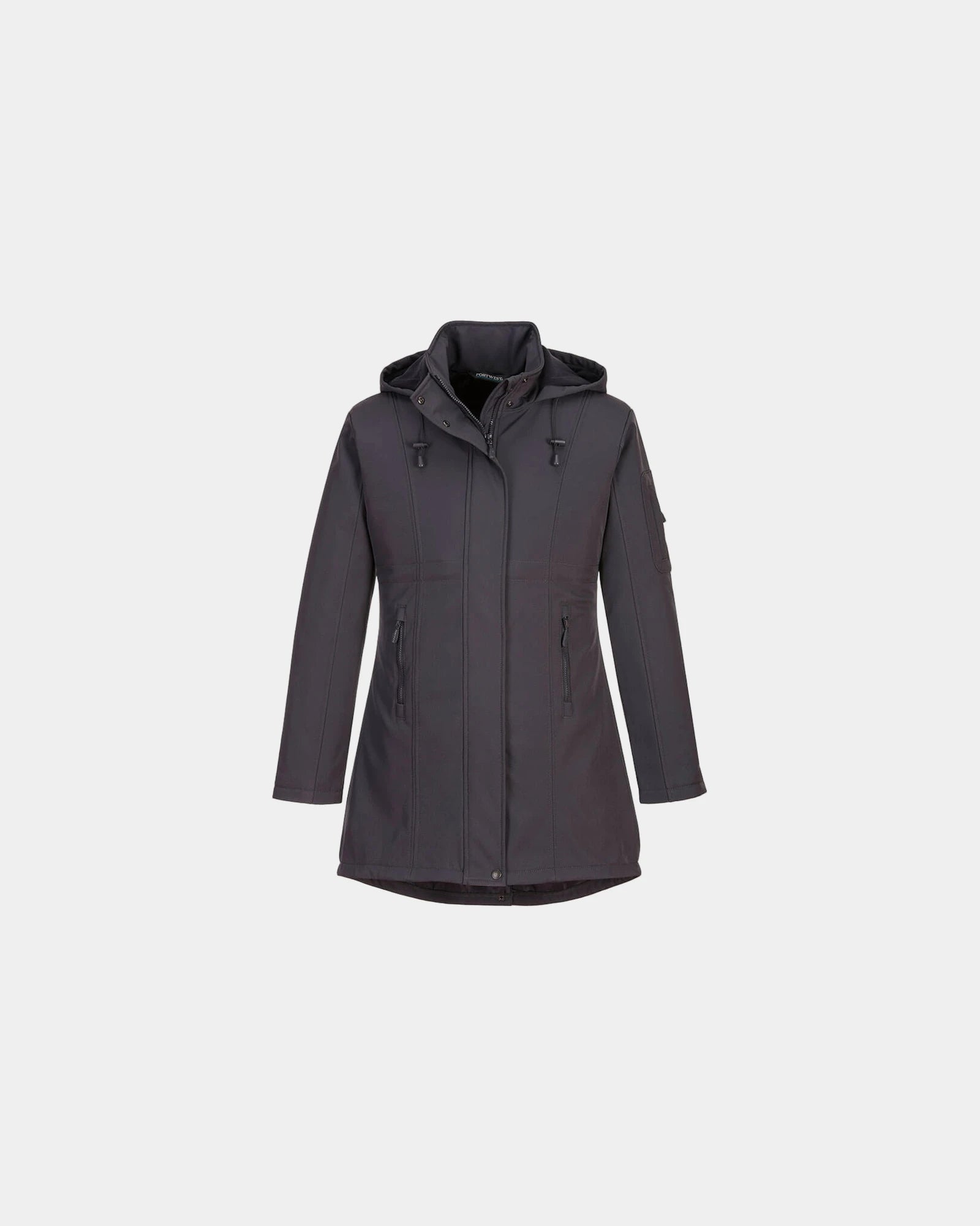 Softshelljacke anthrazit Carla zum Personalisieren - Anthrazit