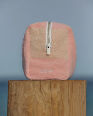 Kosmetiktasche Bio-Baumwolle La Handtuch Paris Riviera zum Personalisieren - 26
