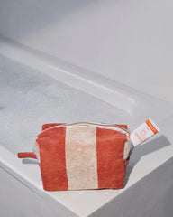 Kosmetiktasche Bio-Baumwolle La Handtuch Paris Riviera zum Personalisieren - 9