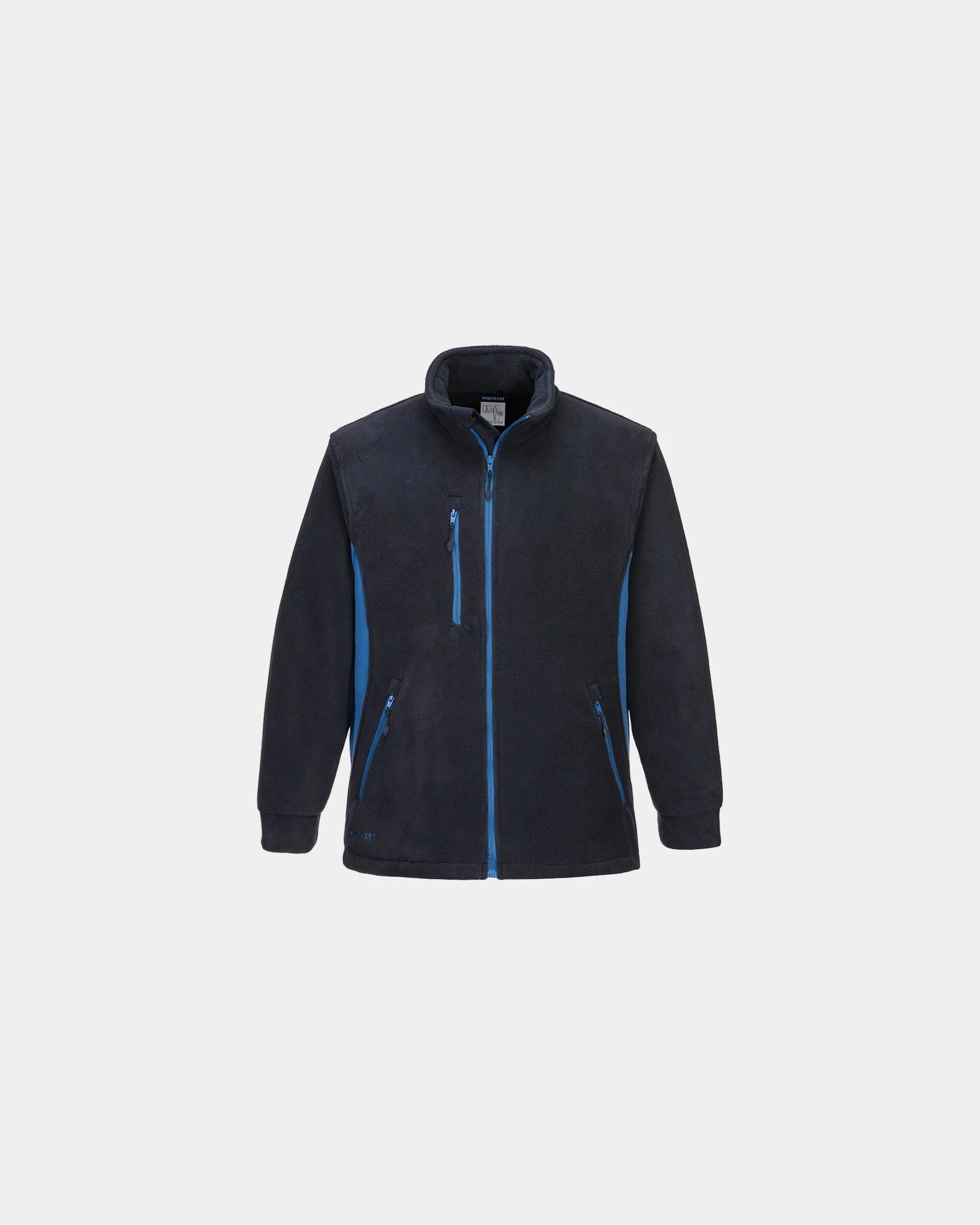Blouson polar bicolore Portwest TEXO zum Personalisieren - Marineblau