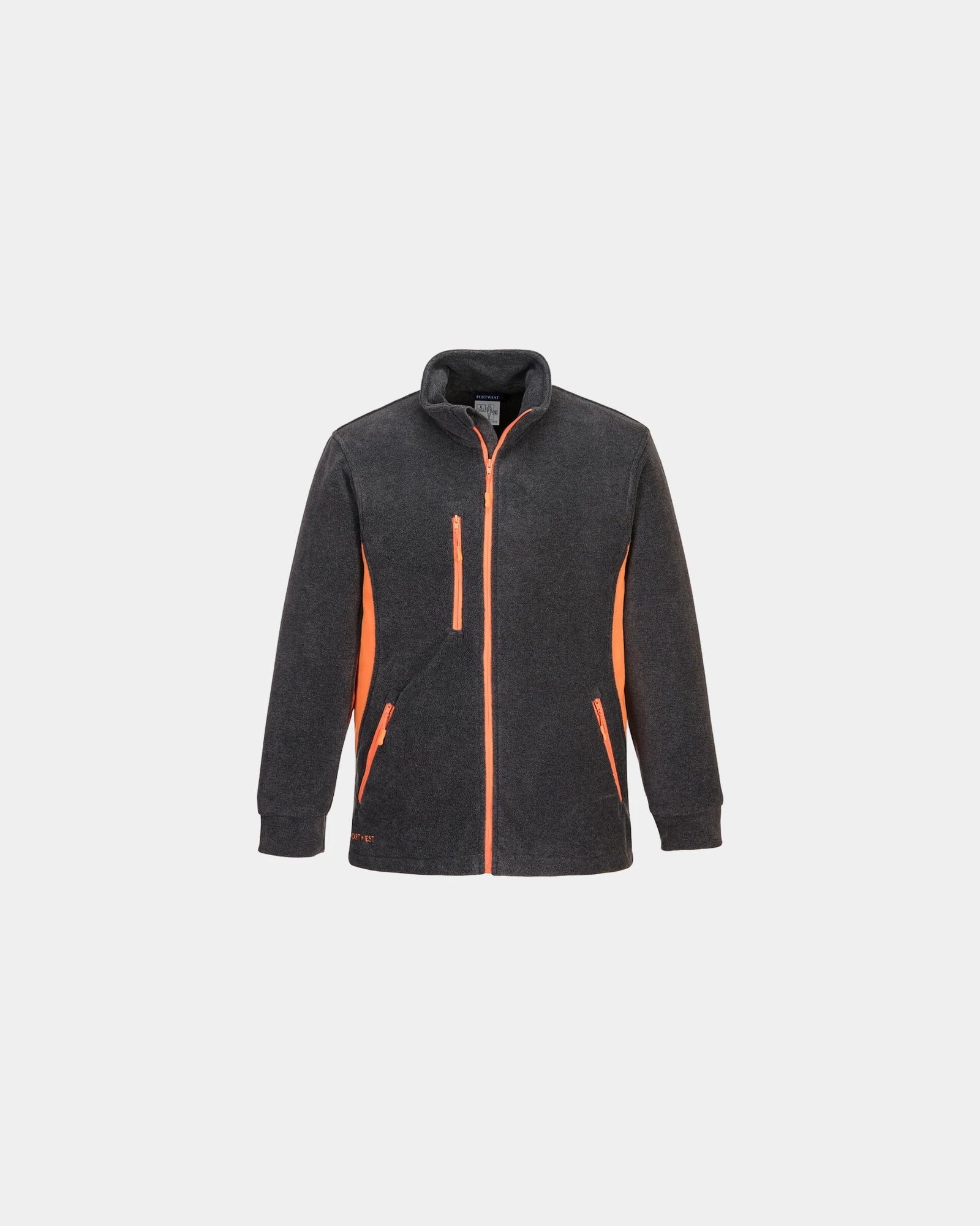 Blouson polar bicolore Portwest TEXO zum Personalisieren - Grau