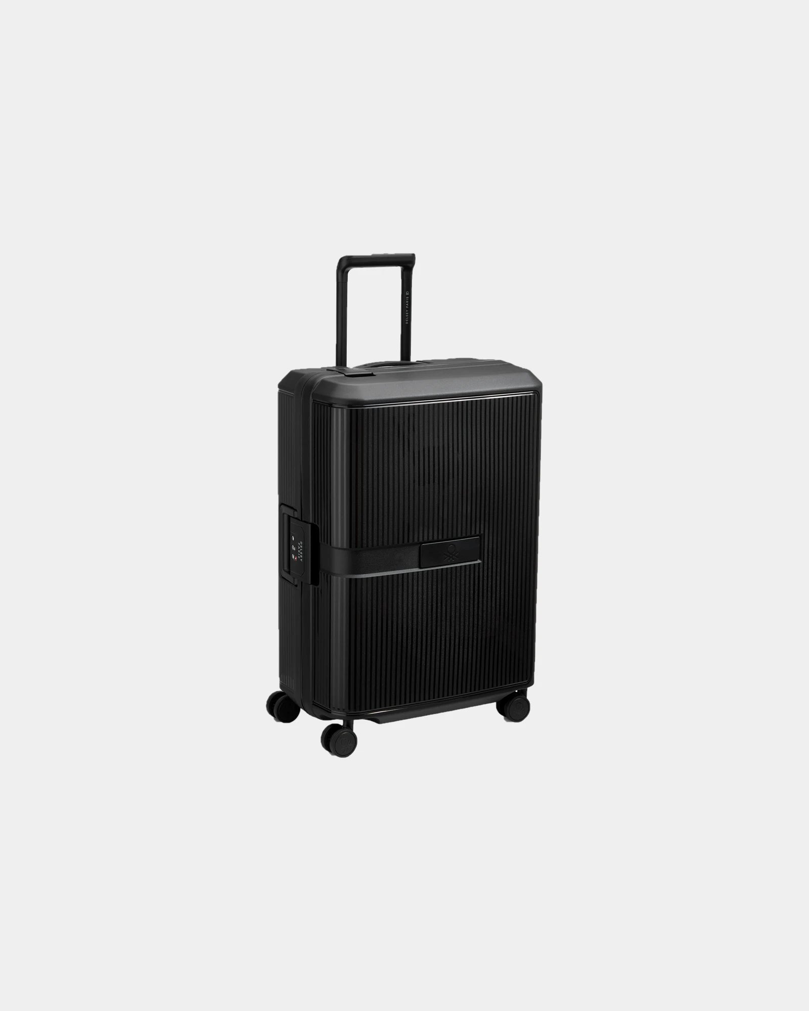 Koffer Polypropylen 66 cm zum Personalisieren - Schwarz