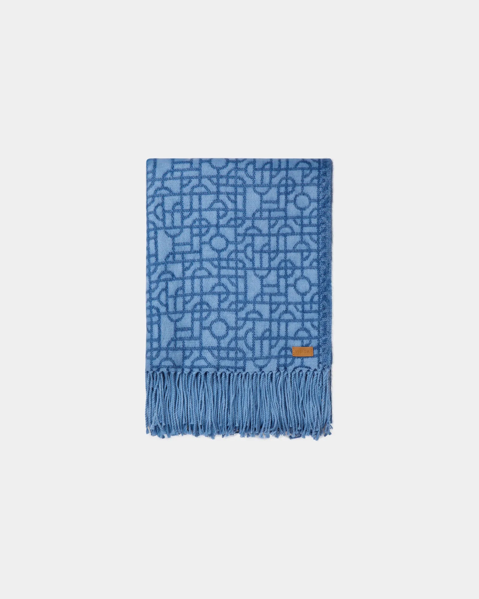 Decke Acryl Vinga Verso zum Personalisieren - Blau